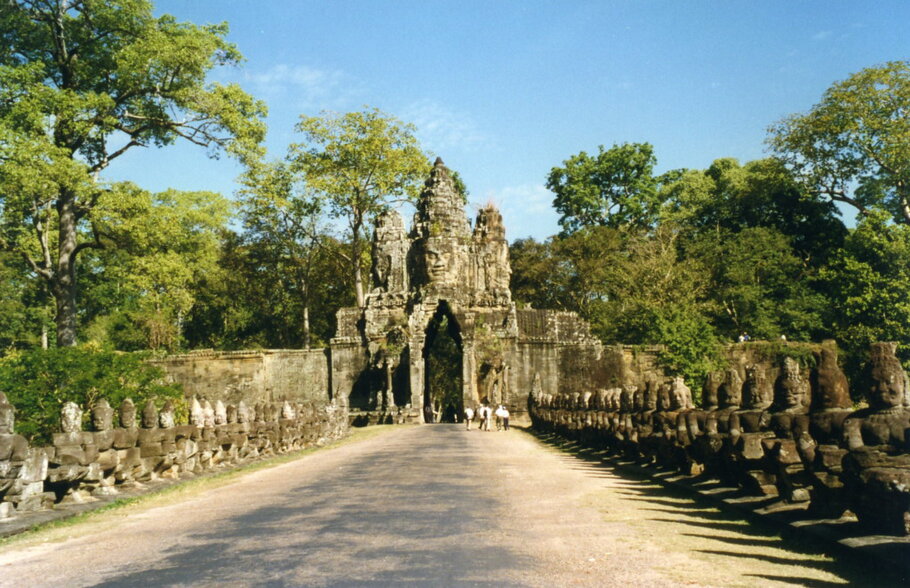South Gate Cambodge temple d'Angkor - South Gate